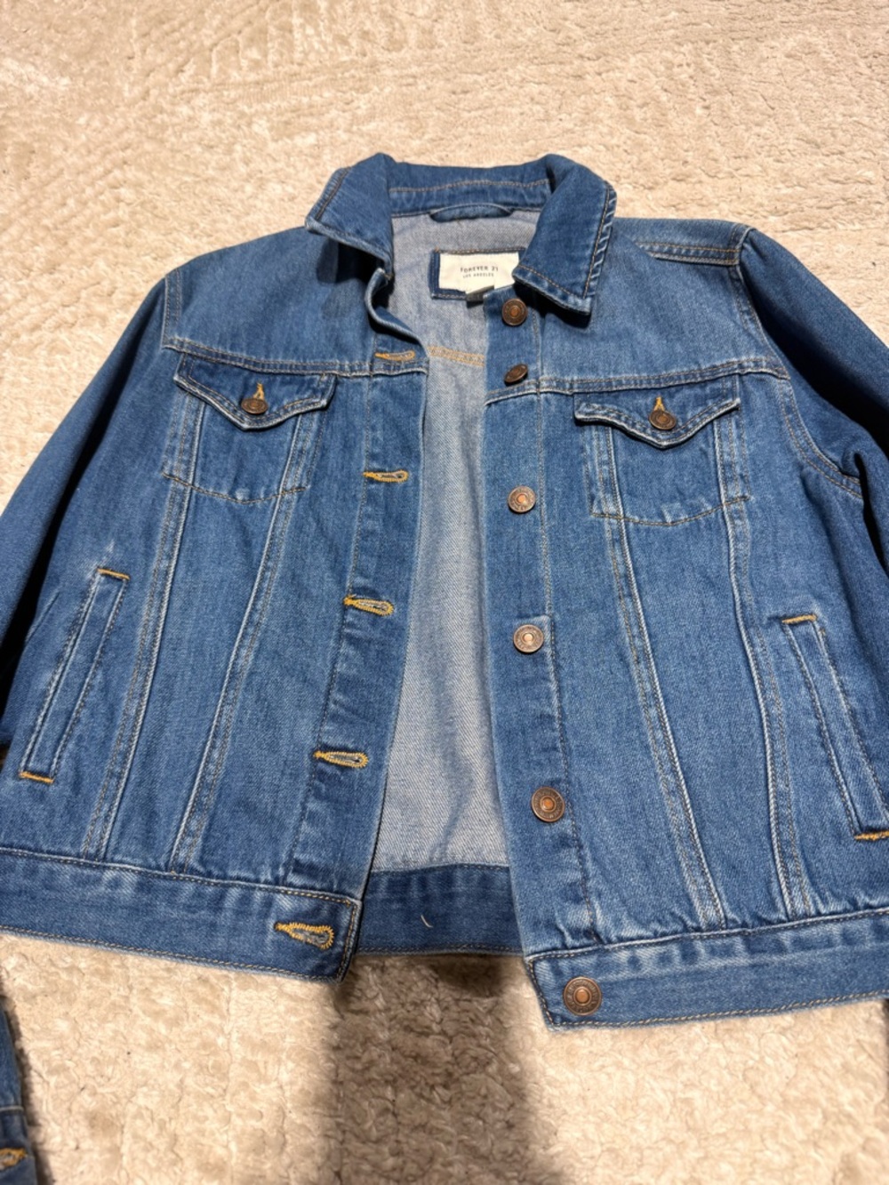 Forever 21 Light Blue Denim Jacket